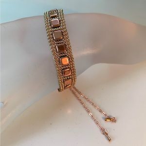 Hand Crafted Rose Gold Bracelet